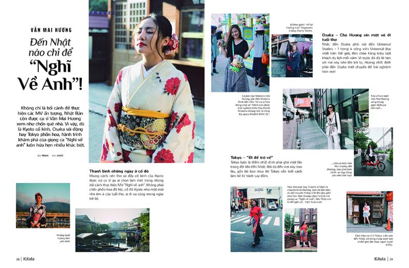 ca sĩ Văn Mai Hương ở Nhật Bản